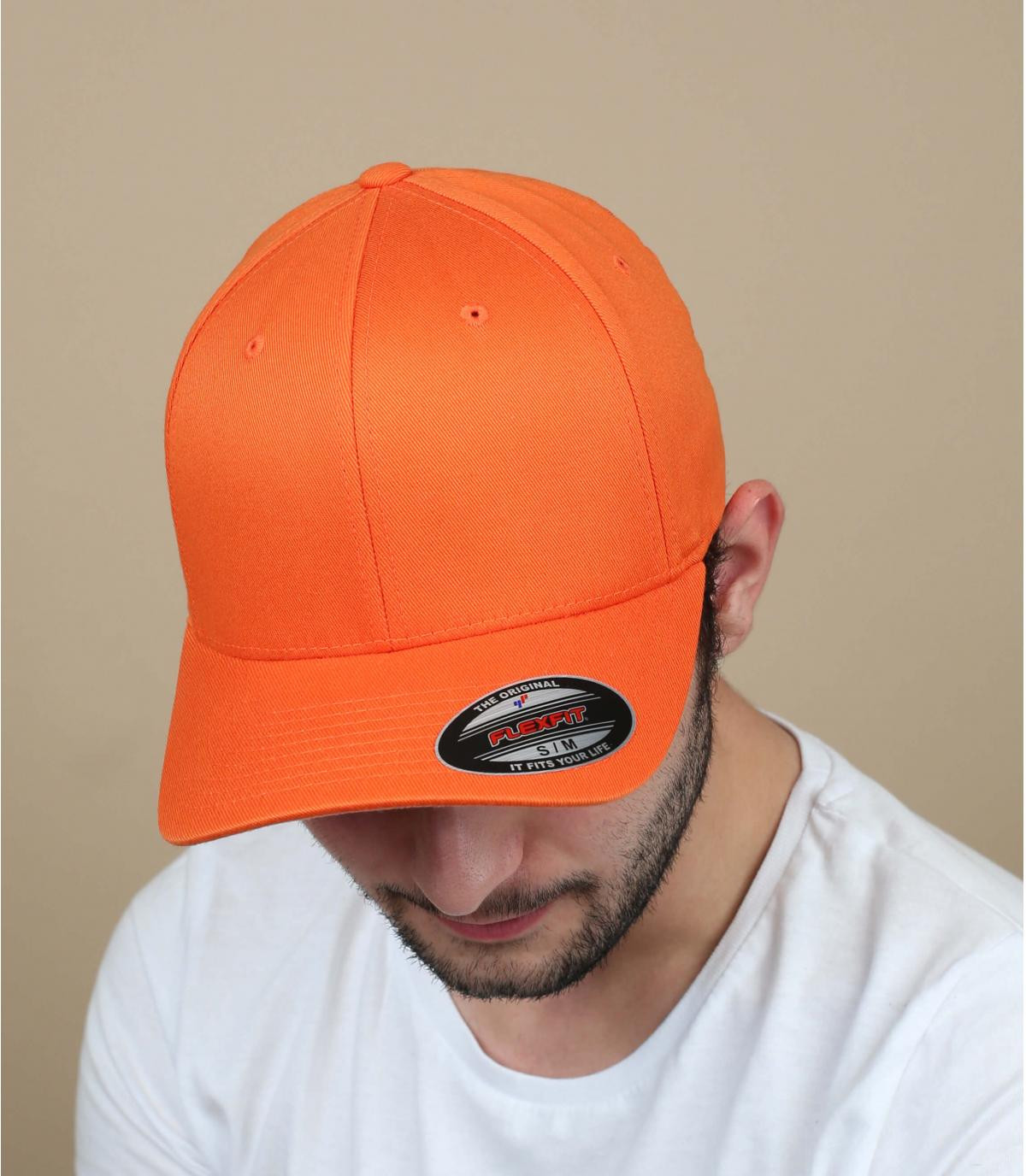  Cap oranje flexfit